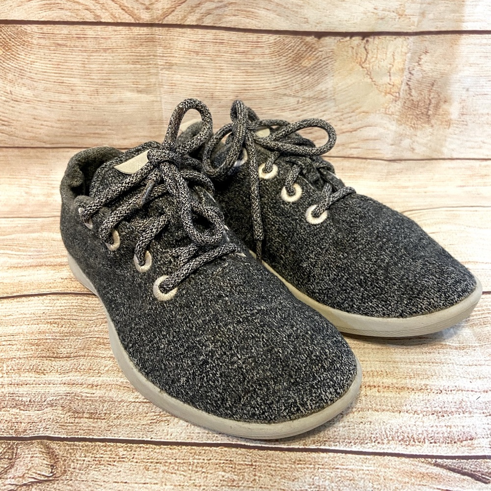 Allbirds Women's Dark Gray Wool Runners Size 8